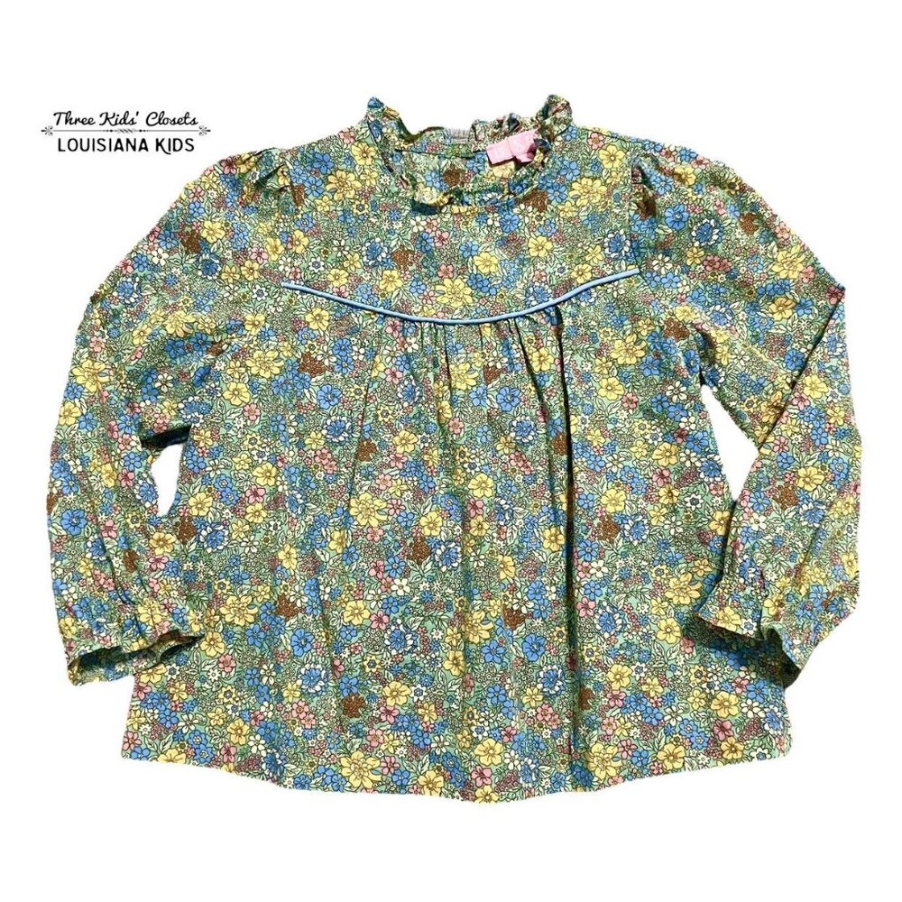 Bisby 5Y Floral Print Blouse Top